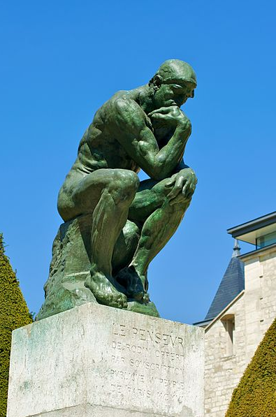 The thinker thinking about research impact